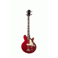 EPIPHONE JACK CASADY 4 String Electric Bass Guitar in Sparkling Burgundy