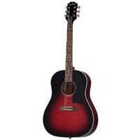 EPIPHONE SLASH J45 6 String Acoustic Guitar with Case in Vermillion Burst