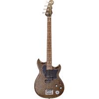 REVEREND MIKE WATT WATTPLOWER MARK II 4 String Bass Guitar with 3 Piece Korina Neck in Root Beer Sparkle