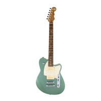 REVEREND CHARGER 290 6 String Electric Guitar with Roasted Maple Neck in Metallic Alpine