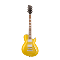 REVEREND ROUNDHOUSE 6 String Electric Guitar with 3 Piece Korina Neck in Venetian Gold