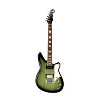 REVEREND WARHAWK DAW 6 String Electric Guitar with 3 Piece Korina Neck in Avocado Burst