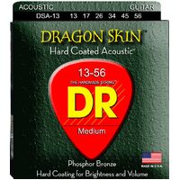 DR DRAGON SKIN Acoustic Strings Set Medium 13/56 DSA-13