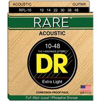DR RARE Acoustic Strings Set 10/48 Extra Light RPL-10