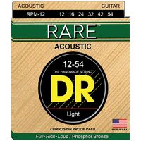DR RARE Acoustic Strings Set 12/54 Light RPM-12