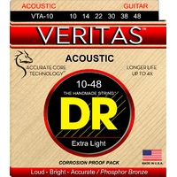 DR VERITAS Acoustic Strings Set 10/48 Extra Light VTA-10