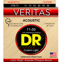 DR VERITAS Acoustic Strings Set 11/50 Custom Light VTA-11