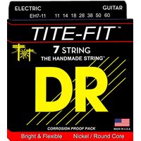 DR TITE-FIT Electric 7 String Set Heavy 11/60 EH7-11