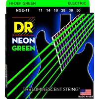 DR HI-DEF NEON GREEN Electric Strings Set Heavy 11/50 NGE-11
