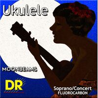 DR MOONBEAM Ukulele Strings Set Soprano/Concert UFSC