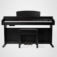 ARTESIA DP-10e 88 Note Weighted Keys Cabinet Style Digital Piano with Bench in Dark Rosewood