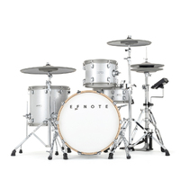 EFNOTE 7 "STANDARD MODEL" Electronic Drum Kit with 20 Inch Bass Drum in Silver Sparkle  EFNOTE7