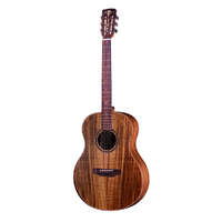 CRAFTER MINO/ALK 6 String Mino/Electric Guitar Solid Acacia Koa Top in Natural with Gig Bag 600220