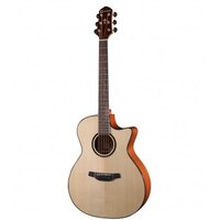 CRAFTER HG-500CE/N 6 String Grand Auditorium/Electric Cutaway Guitar in Natural Gloss 600160