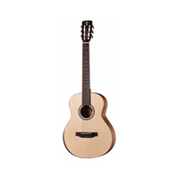  CRAFTER MINO/BLACK WALNUT 6 String Small Body Acoustic/Electric Guitar Solid Engelmann Spruce Top in Open Pore Satin 600205