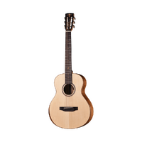 CRAFTER MINO/KOA 6 String Small Body Acoustic/Electric Guitar Solid Engelmann Spruce Top in Open Pore Satin with Gig Bag 600190