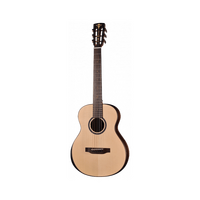 CRAFTER MINO/MACASSAR 6 String Small Body Acoustic/Electric Guitar Solid Engelmann Spruce Top in Open Pore Satin with Gig Bag 600200