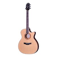 CRAFTER STG G-16CE 6 String Grand Auditorium/Electric Cutaway Guitar Solid Engelmann Spruce Top in Natural Gloss 600700