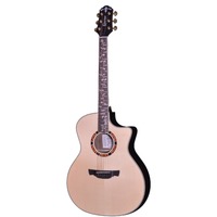 CRAFTER STG G27CE Grand Auditorium/Electric Cutaway Guitar Solid Engelmann Spruce Top in Natural Gloss 600685