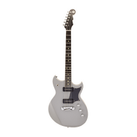 REVEREND REEVES GABRELS DIRTBIKE ROYALE 6 String Electric Guitar with Roasted Maple Neck in Feline Gray