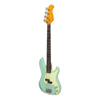 TOKAI LEGACY  TL-PBR-BLU 4 String Relic Precision Style Electric Bass Guitar in Blue TL-PBR-BLU