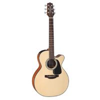 TAKAMINE MINI NEX GX18CE 6 String Acoustic/Electric Cutaway Guitar in Natural Satin with Gig Bag