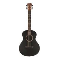 WASHBURN APPRENTICE G MINI Traveller Acoustic Guitar in Black Matte