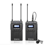 BOYA BY-WM8 PRO-K1 Dual-Channel Wireless Receiver with of 1 Transmitter and 1 Receiver