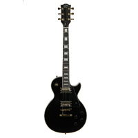 J&D LUTHIERS LEGACY CUSTOM LP Style 6 String Electric Guitar in Black JDL-LC-BLK