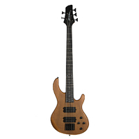 J&D LUTHIERS LEGACY 5 String Electric Bass in Mahogany/Spalted Maple JDL-CB4/5-NST