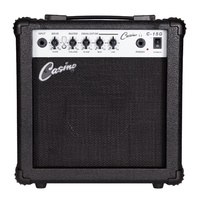 CASINO 15 Watt Electric Guitar Amplifier with 6.5 Inch Speaker in Black