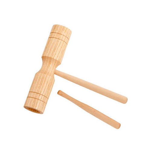 MANO ED229 08 INCH DOUBLE TONE BLOCK WITH BEATER NATURAL
