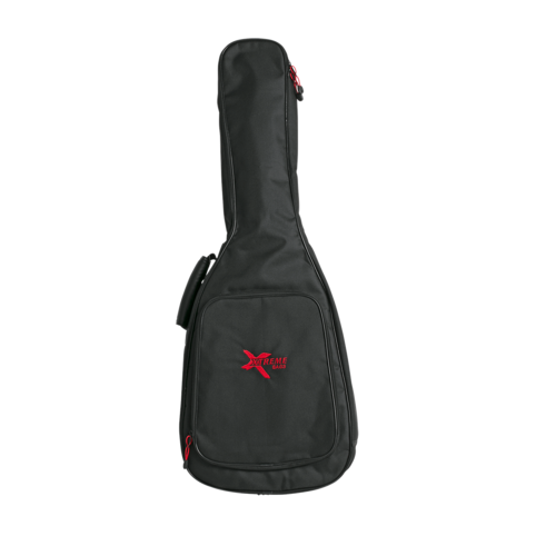 XTREME TB305C 4/4 Size Classical Guitar Gig Bag with 5mm Padding in Black