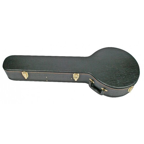 V-CASE 1HC290 5 String Banjo Case Shaped Suit Washburn Banjo in Black Vinyl 