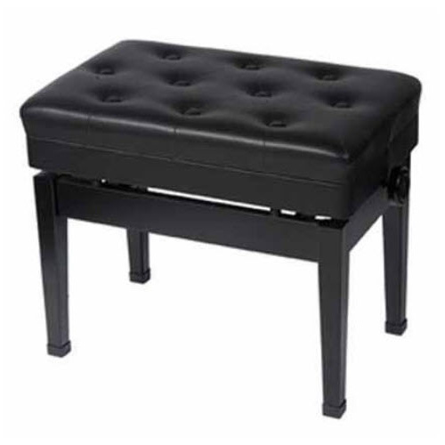 AMS KTW15 Piano Stool Height Adjustable in Ebony