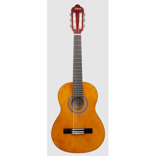VALENCIA VC102 1/2 SIZE CLASSICAL GTR ONLY NATURAL GLOSS
