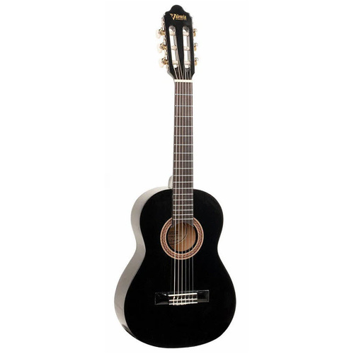 VALENCIA VC103BK 3/4 SIZE CLASSICAL GTR ONLY BLACK