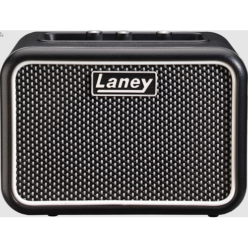 LANEY MINI-SUPERG 3 WATT MINI AMP BATTERY OR OPTIONAL AC POWERED GREY/BLACK