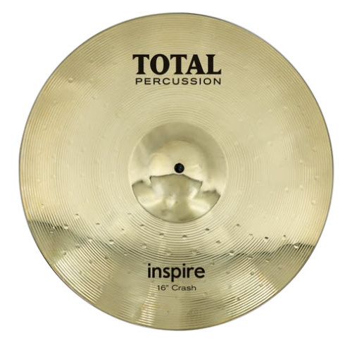 TOTAL PERCUSSION TPI16C INSPIRE 16 INCH BRAS ALLOY CRASH CYMBAL