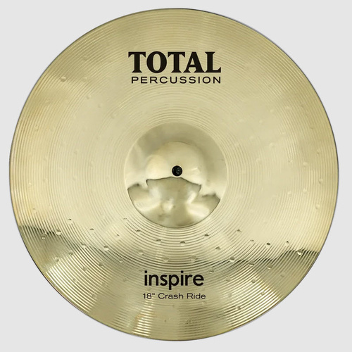 TOTAL PERCUSSION TPI18C INSPIRE 18 INCH BRASS ALLOY CRASH CYMCAL