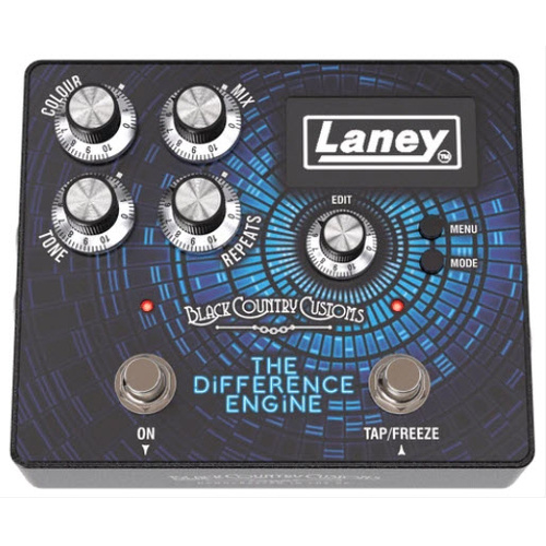 LANEY BLACK COUNTRY THE DIFFERENCE ENGINE STEREO DELAY EFFECTS PEDAL