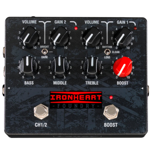 LANEY IRF-LOUDPEDAL IRONHEART 60 WATT FLOOR MOUNTED GUITAR AMP