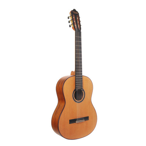VALENCIA VC714 4/4 SIZE CLASSICAL GTR RED CEDAR NATURAL SATIN