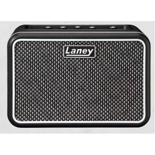 LANEY B-MINI-STBSUPER2 2 X 3 WATT MINI STEREO AMP BATTERY OR OPTIONAL AC POWERED WITH BLUETOOTH GREY/BLACK