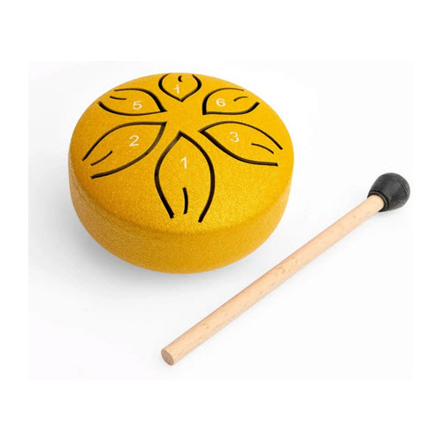 MANO MPC36GD 06 INCH 6 NOTE C DIATONIC TONGUE DRUM GOLD