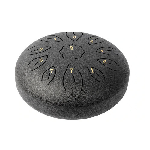 MANO MPC38BK 08 INCH 11 NOTE C DIATONIC TONGUE DRUM WITH BAG BLACK