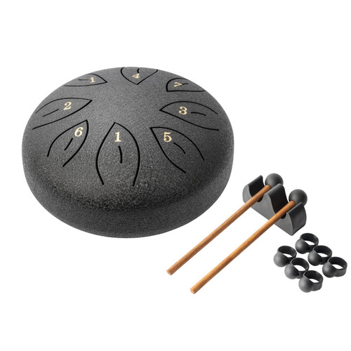 MANO MPC40BK 10 INCH 13 NOTE C DIATONIC TONGUE DRUM BLACK