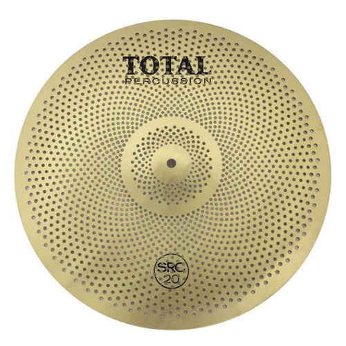 TOTAL PERCUSSION SRC320GD 20 INCH SOUND REDUCTION SILENT RIDE CYMBAL GOLD