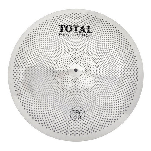 TOTAL PERCUSSION SRC320SL 20 INCH SOUND REDUCTION SILENT RIDE CYMBAL SILVER