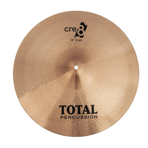 TOTAL PERCUSSION TCR18C CRE8 18 INCH B8 ALLOY CRACH CYMBAL